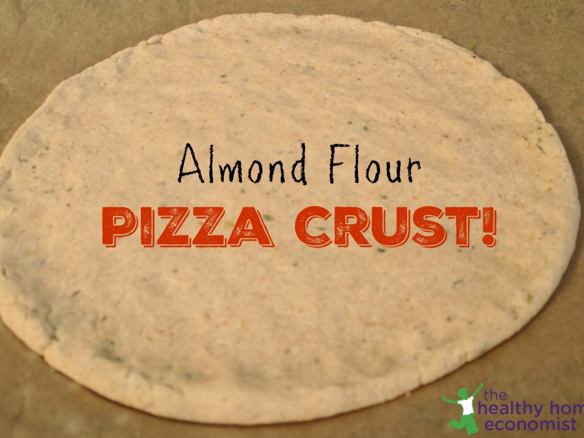 Almond Flour Pizza Crust Keto Licious Healthy Home Economist 4597