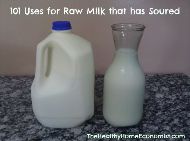 101 Uses For Sour Raw Milk (Clabbered Milk) | The Healthy Home Economist