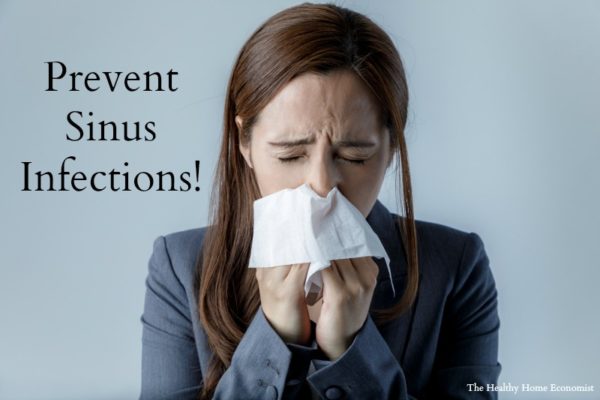 Prevent Sinus Problems With This Easy Tip - Healthy Home Economist