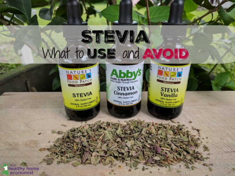 Stevia When It S Safe When It S Not Healthy Home Economist   Stevia Mini 800x600 