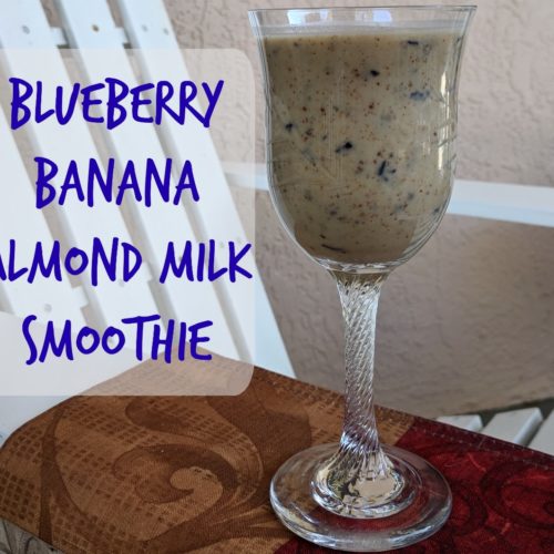 Blueberry Banana Almond Milk Smoothie Healthy Home Economist