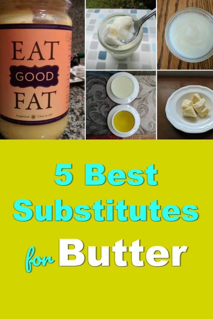 The Five Healthiest and Best Substitutes for Butter Healthy Home