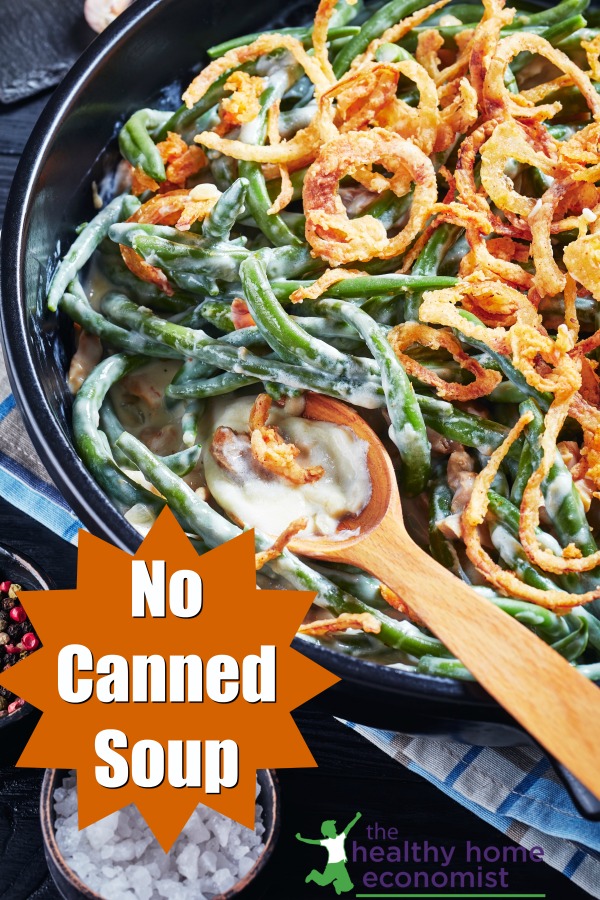 Easy Green Bean Casserole (no cans!) | Healthy Home Economist