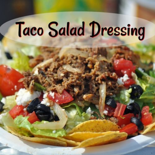 Taco Salad Dressing (with probiotic option) | Healthy Home Economist