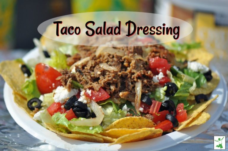 Taco Salad Dressing (with probiotic option) | Healthy Home Economist