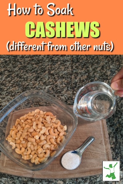 how to soak cashews