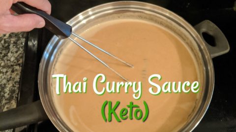 Keto store panang curry