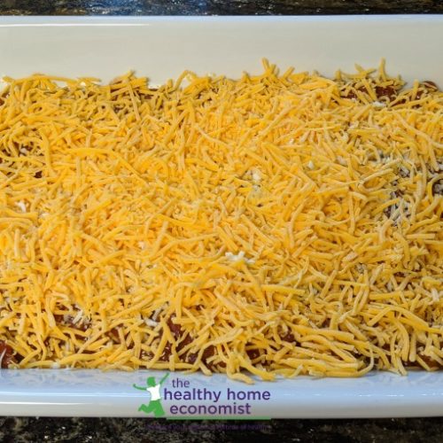 Easy Chili and Cheese Dip (4 ingredients!) | Healthy Home Economist