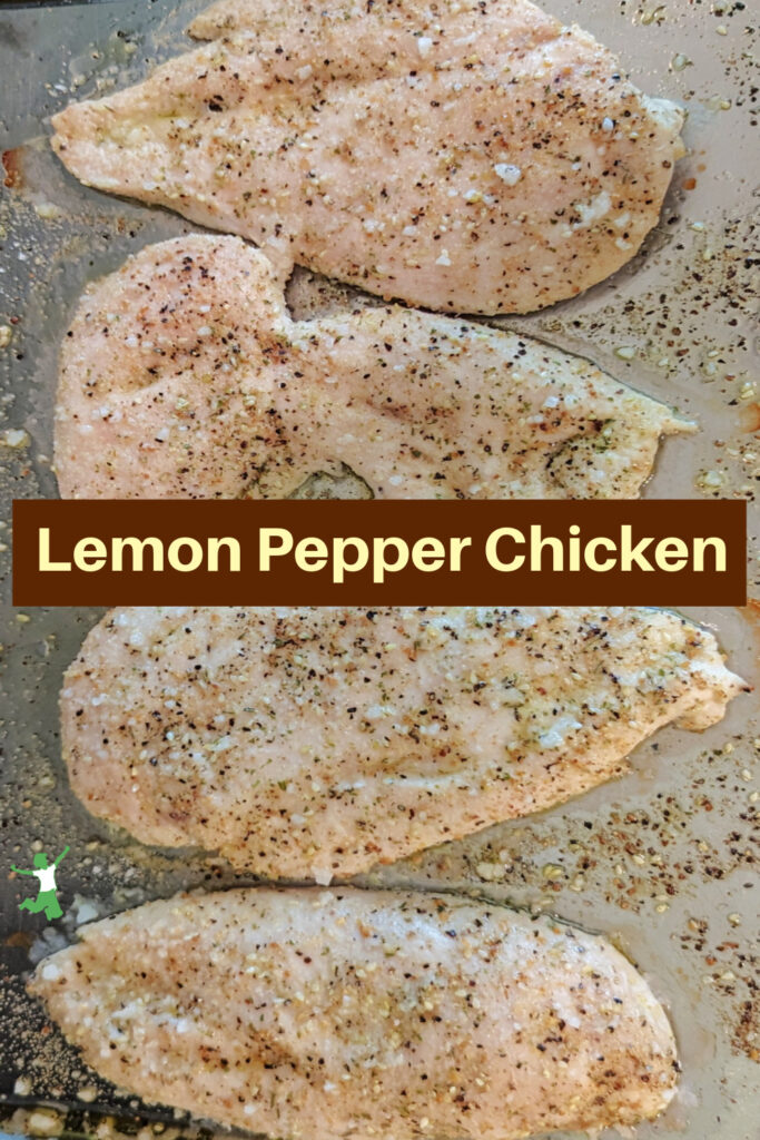 lemon pepper chicken cutlets in olive oil