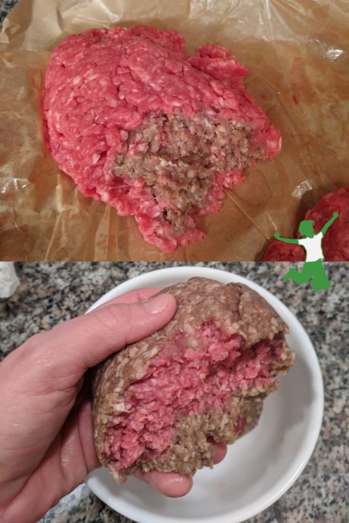 red meat versus brownish grey meat