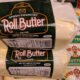 fake Amish butter rolled in parchment paper