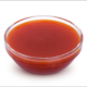 healthy sweet and sour sauce in glass bowl